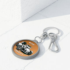 Wind Therapy Can-Am Spyder Motorcycle Acrylic Keychain | Cognac
