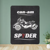 Can-Am Spyder ST Sherpa Fleece Blanket