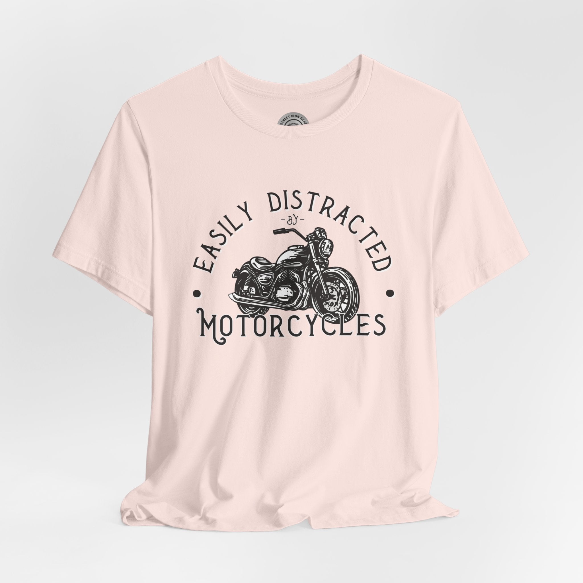 Funny Motorcycle Crew Neck TShirt