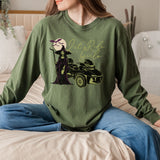 Can-Am Spyder Let's Ride Girls Halloween Long Sleeve Crew Neck TShirt