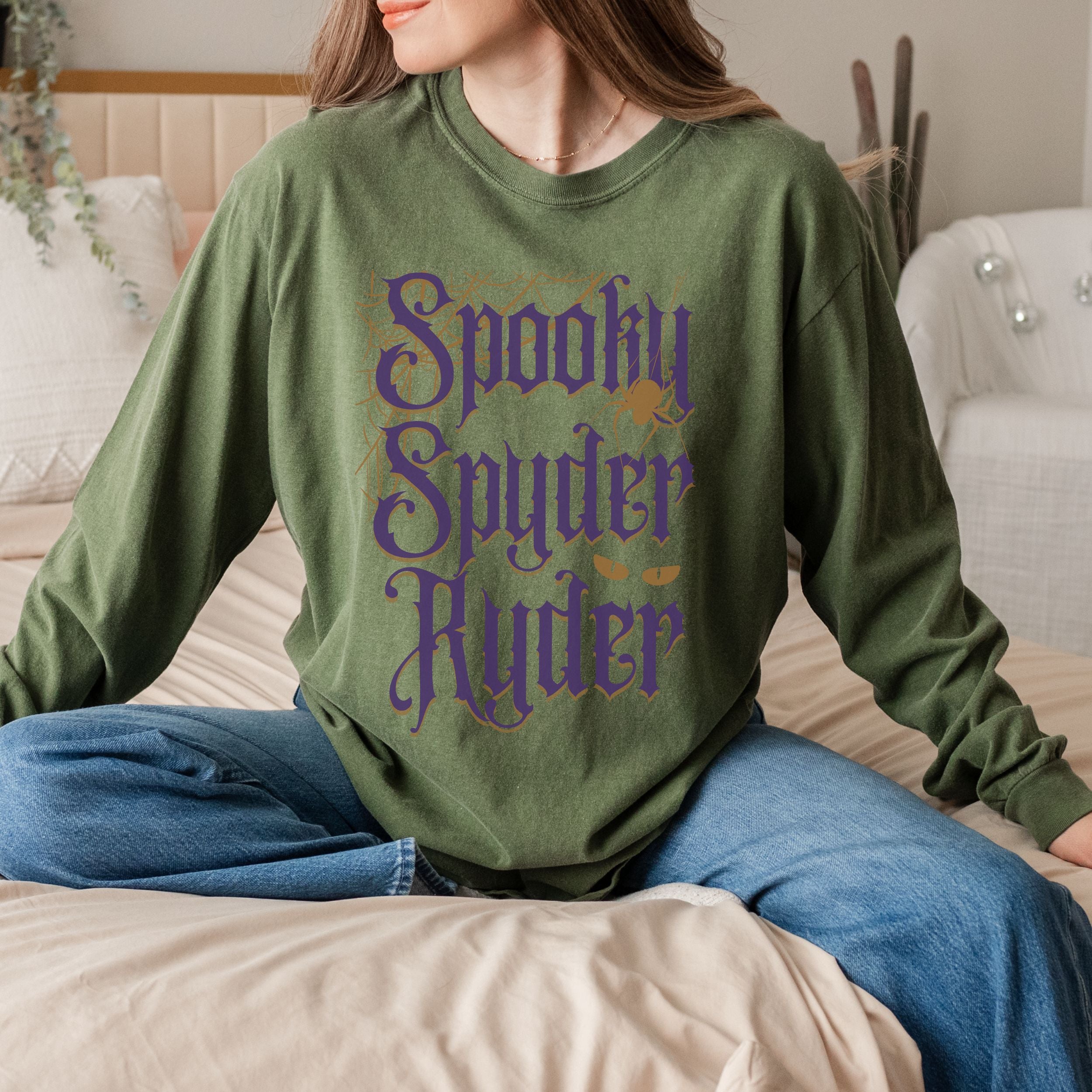 Can-Am Spyder Halloween Long Sleeve Crew Neck TShirt