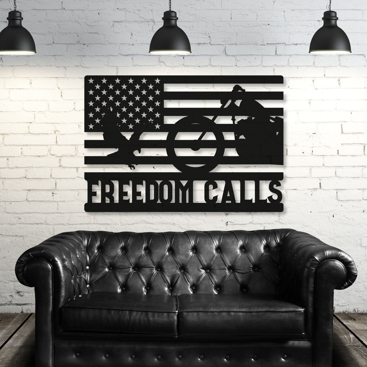 American Patriot Steel Wall Decor