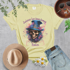 Let the Good Times Roll (French) Mardi Gras Themed Premium Crew Neck TShirt