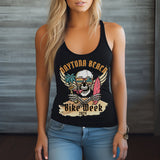 Daytona Beach Bike Week 2024 Womens Racerback Tank Top