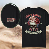 Daytona Beach Bike Week 2024 Premium Crew Neck TShirt