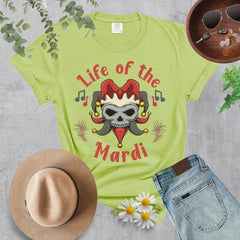 Life of the Mardi -  Mardi Gras Themed Premium Crew Neck TShirt