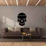 Tiki Skull Metal Wall Decor