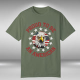 Proud to be an American Crew Neck TShirt