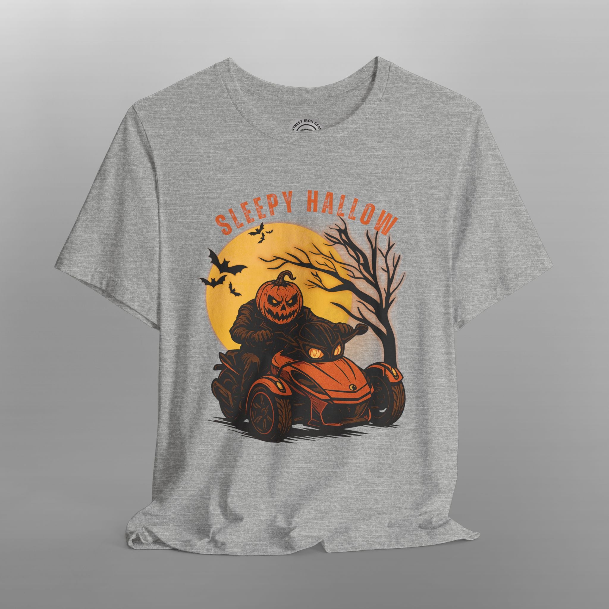 Sleepy Hallow Can-Am Spyder Ghoul Halloween Crew Neck TShirt