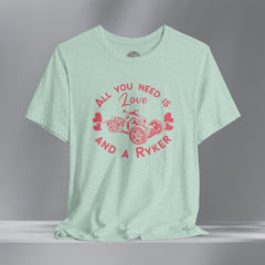 Ladies Boho Heart Can-Am Ryker Crew Neck TShirt