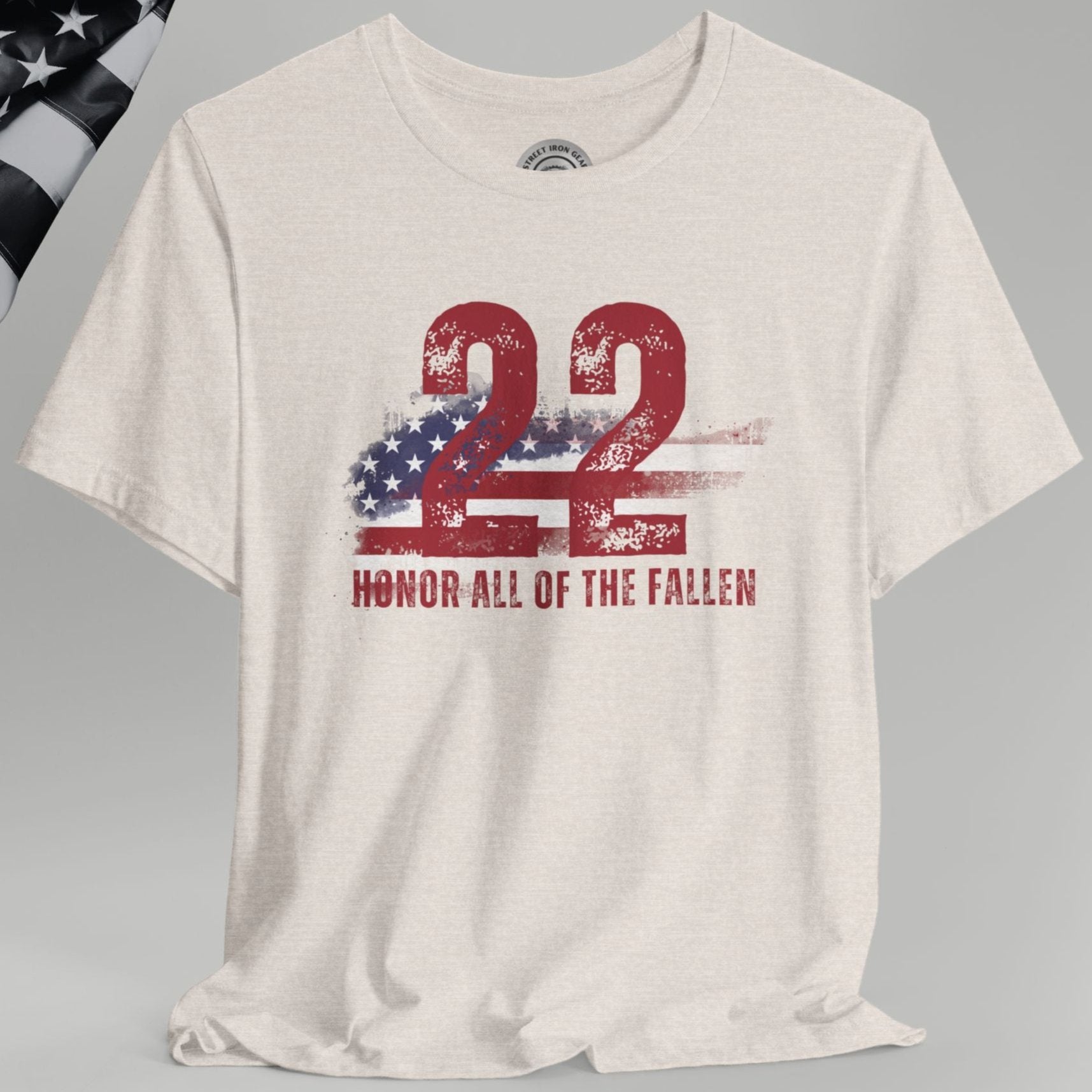 American Veteran 22 Crew Neck TShirt