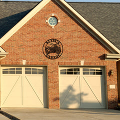 Motorcycle Metal Wall Art (Customized)