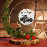 Can-Am Ryker Aluminum Christmas Ornament