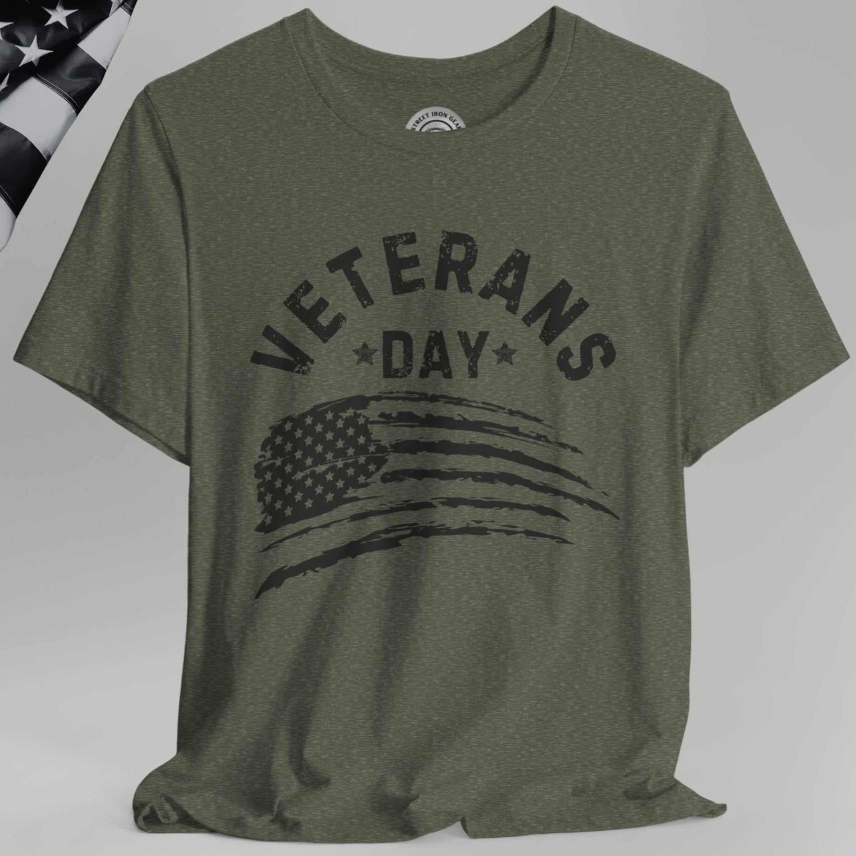 American Veteran's Day Crew Neck TShirt