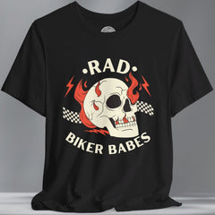 Ladies Motorcycle Culture  Crew Neck TShirt