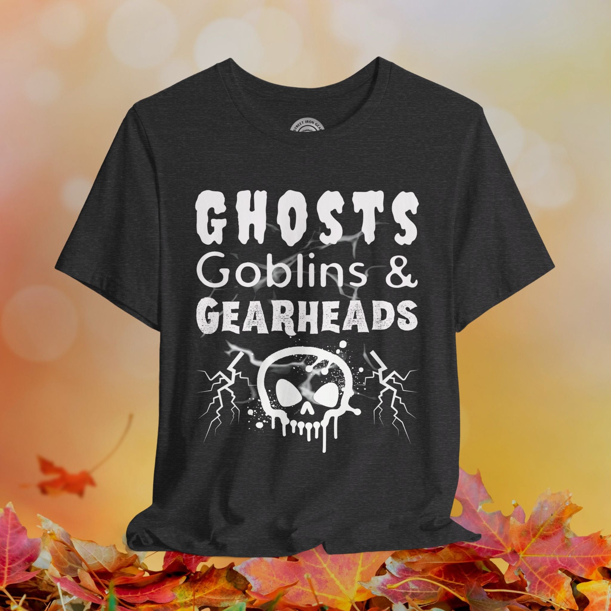 Halloween Gearhead Crew Neck TShirt