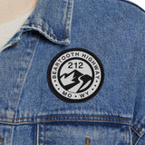 Beartooth Highway 212 Printed Patch