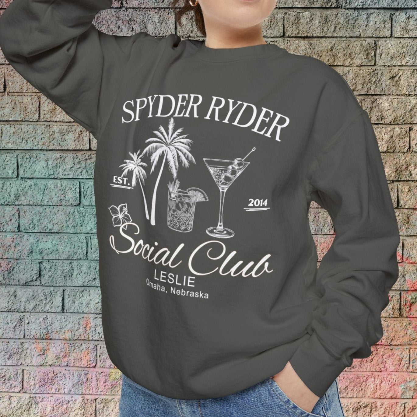 Can-Am Spyder Ryder Crew Neck Sweatshirt (Customizable)