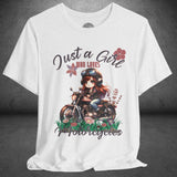 Woman's Motorcycle Culture Crew Neck TShirt