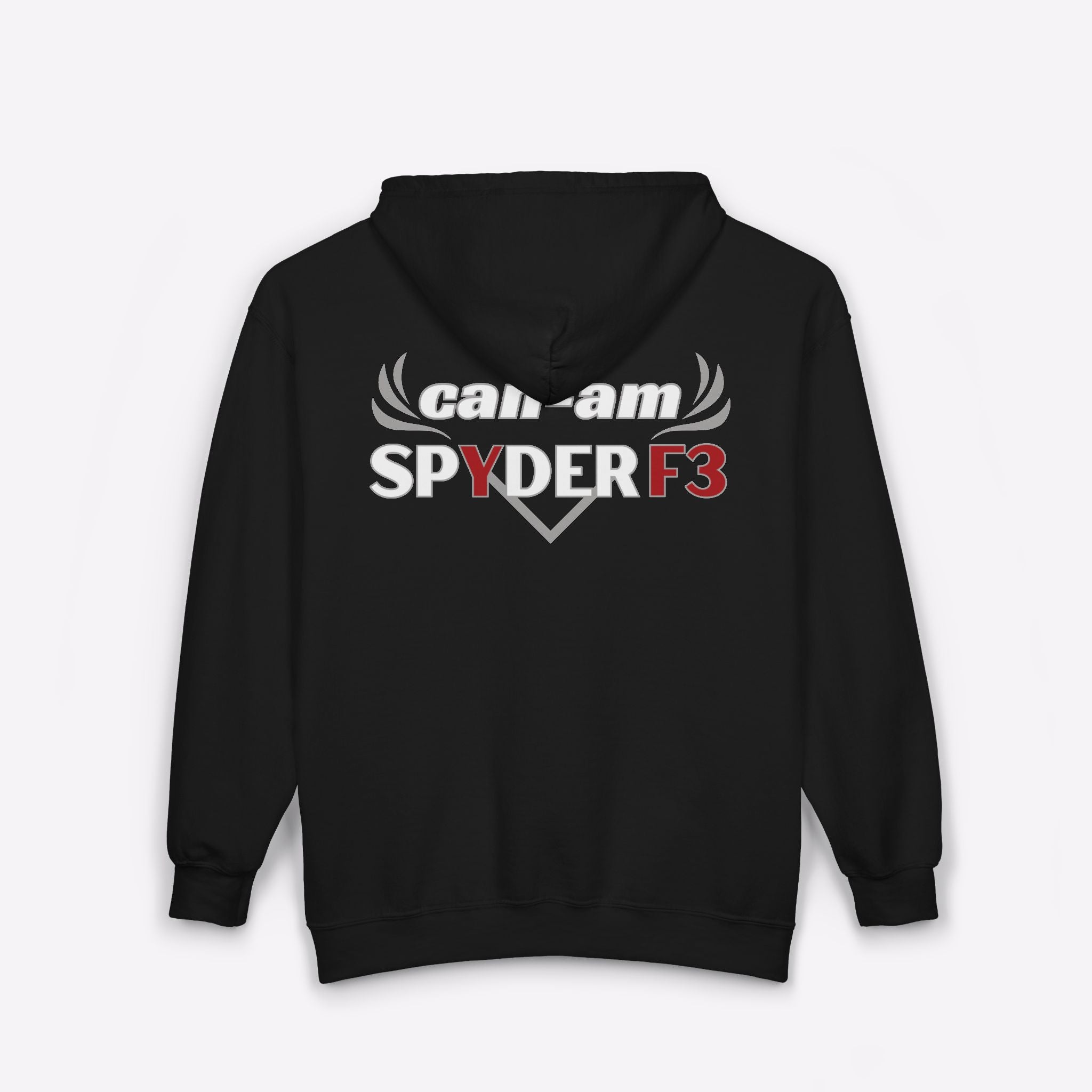 Can-Am Spyder F3 Unisex Zip-Up Biker Hoodie