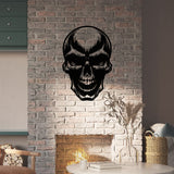 Skull Steel Metal Wall Decor