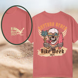 Daytona Beach Bike Week 2024 Premium Crew Neck TShirt