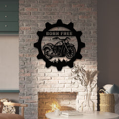 Motorcycle Customized Metal Wall Art