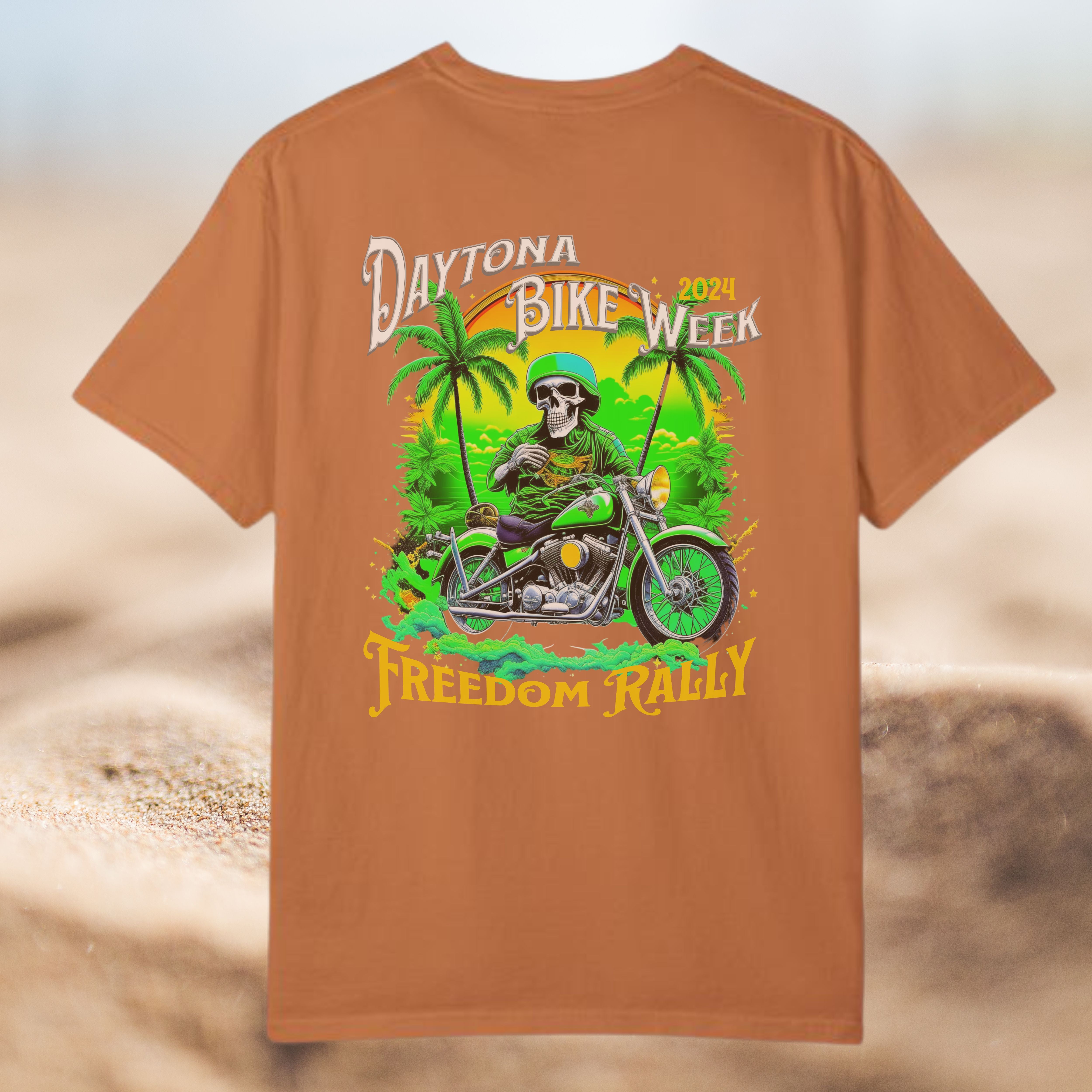 Daytona Beach Bike Week 2024 Crew Neck TShirt