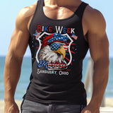 Ohio Bike Rally 2024 American Eagle Jersey Tank