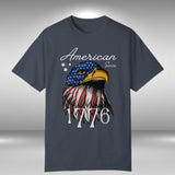 American Since 1776 Eagle Flag Crew Neck TShirt