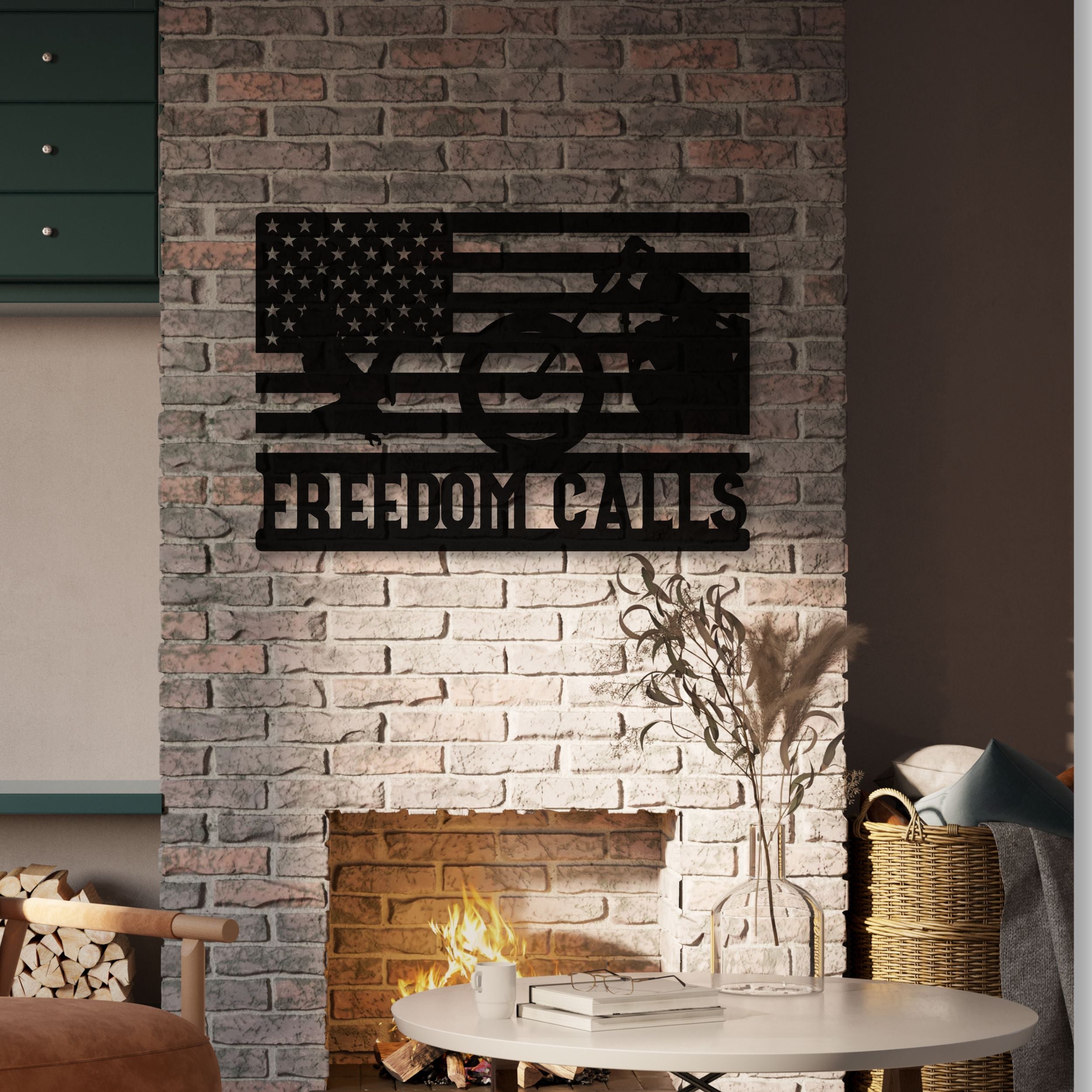 American Patriot Steel Wall Decor