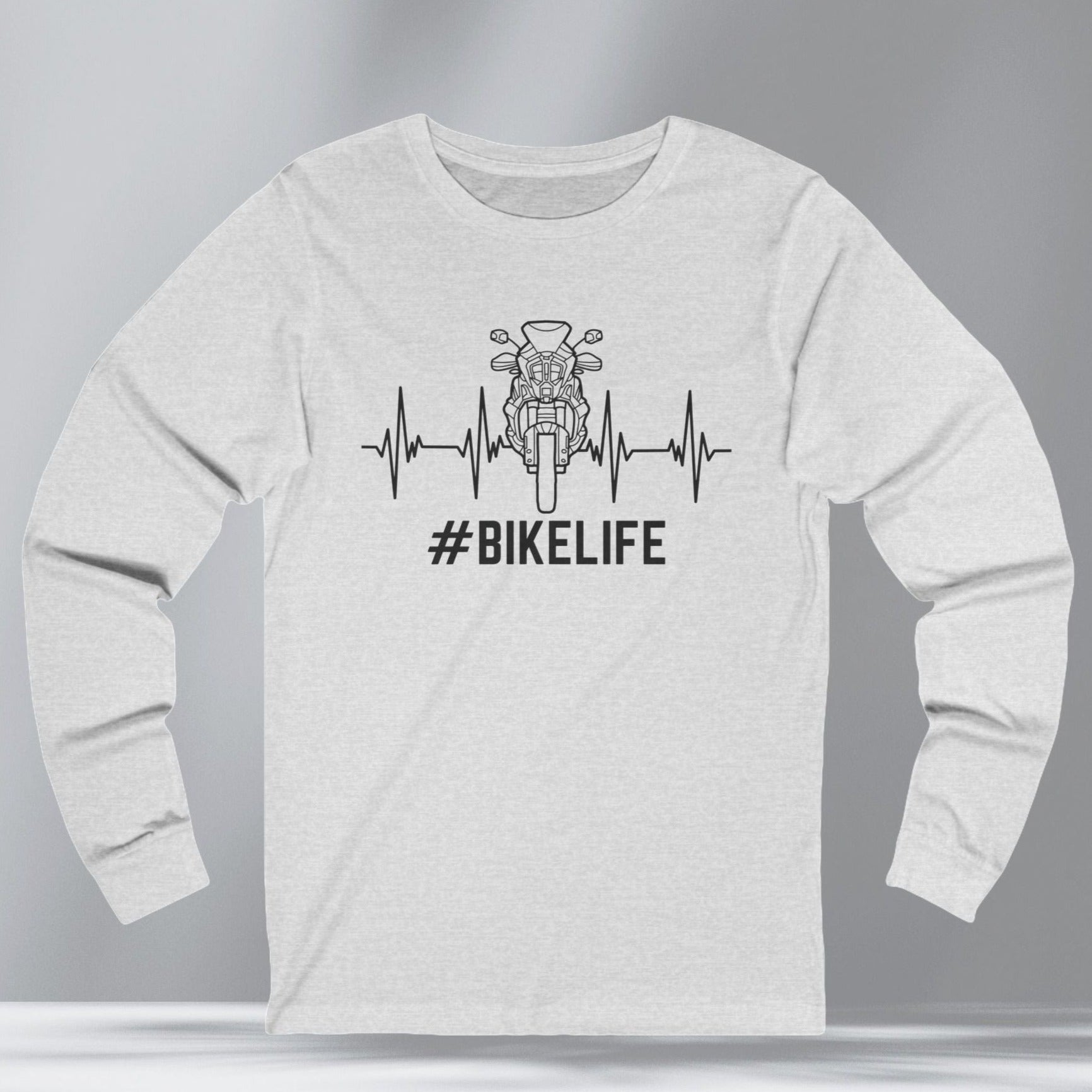 Motorcycle Culture Long Sleeve Crew Neck TShirt