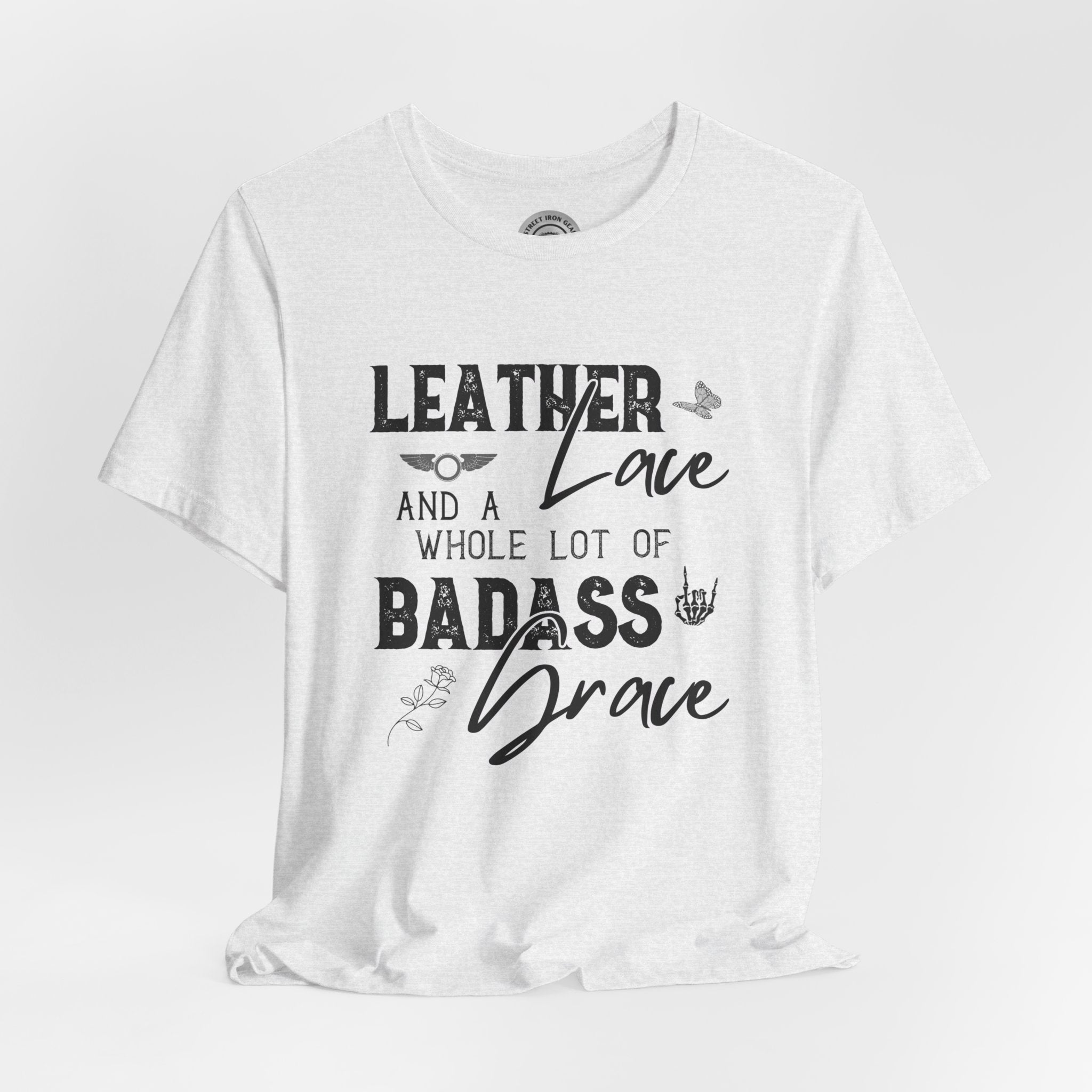 Ladies Biker Vibe Crew Neck TShirt