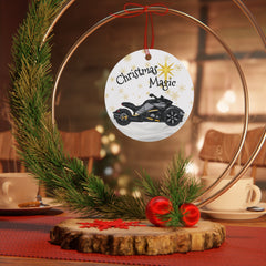 Can-Am Spyder ST Aluminum Christmas Ornament