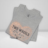 Ladies Motorcycle Love Crew Neck TShirt