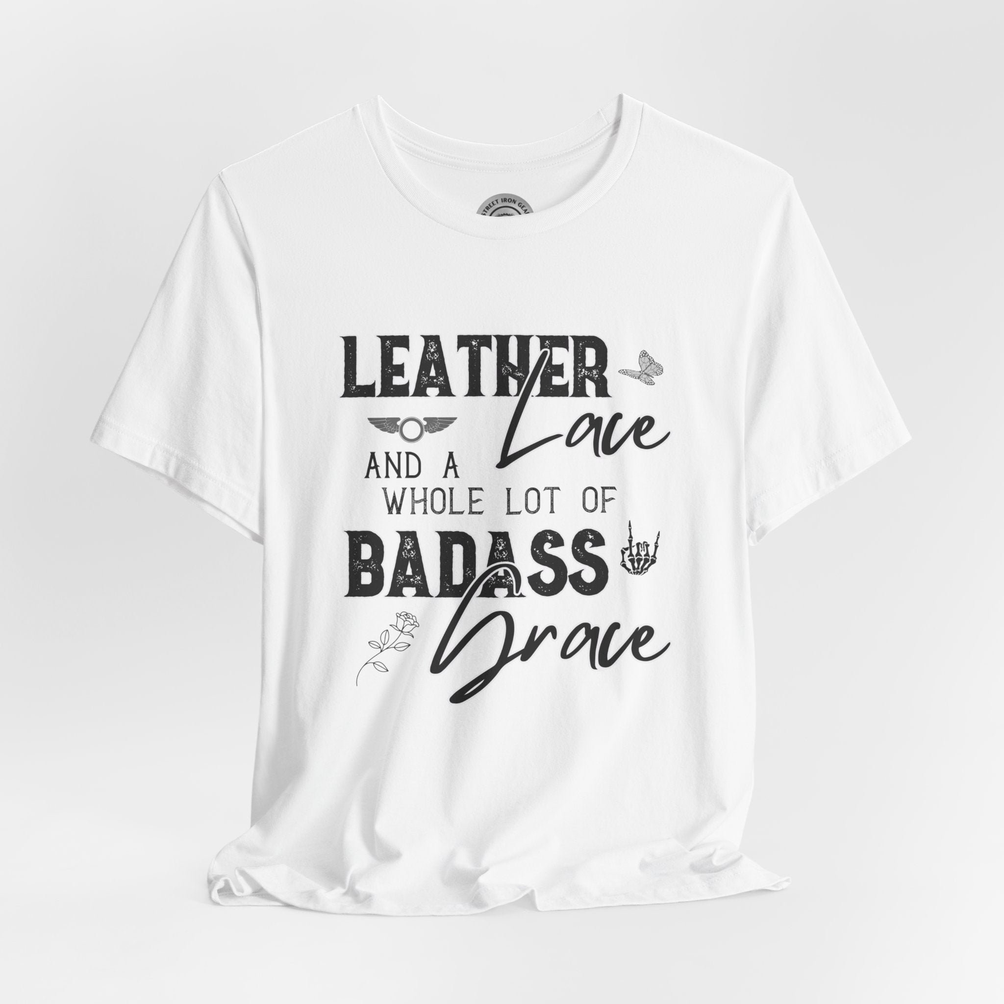 Ladies Biker Vibe Crew Neck TShirt