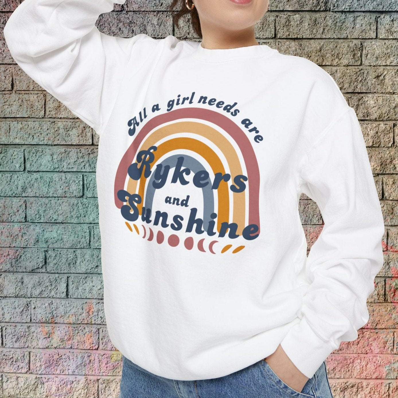 Women's Retro Can-Am Ryker  Crew Neck Sweatshirt