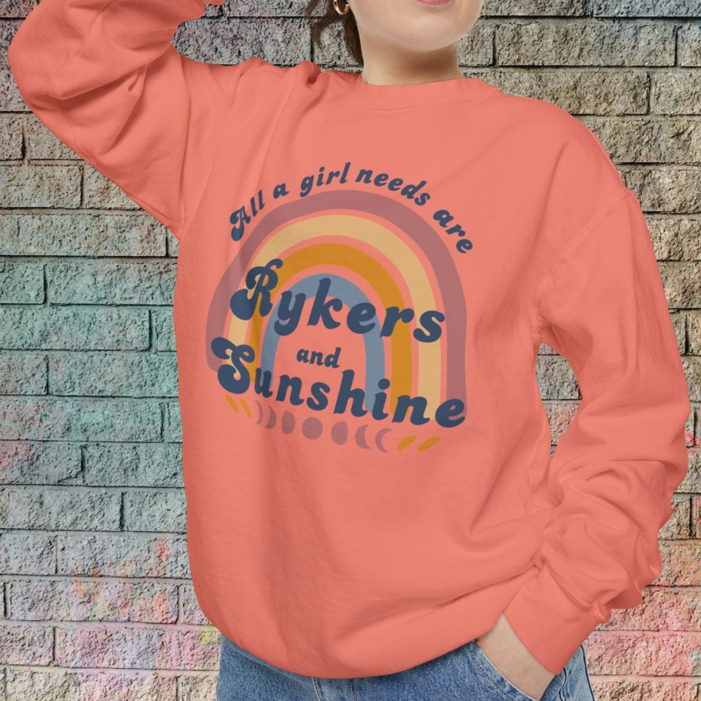 Women's Retro Can-Am Ryker  Crew Neck Sweatshirt