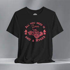 Ladies Boho Heart Can-Am Ryker Crew Neck TShirt