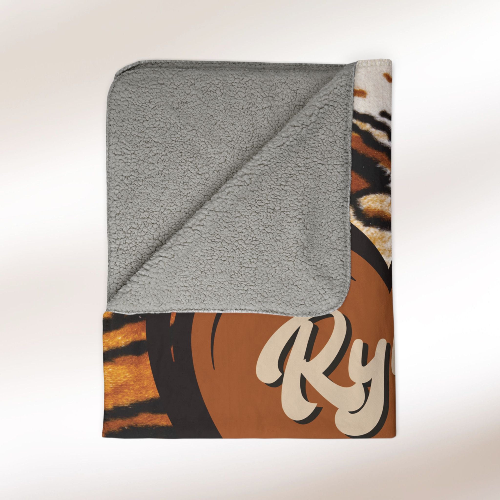 Can-Am Ryker Animal Print Fleece Sherpa Blanket