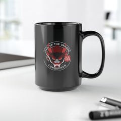Tail of the Dragon Black Coffee Mug, 15oz
