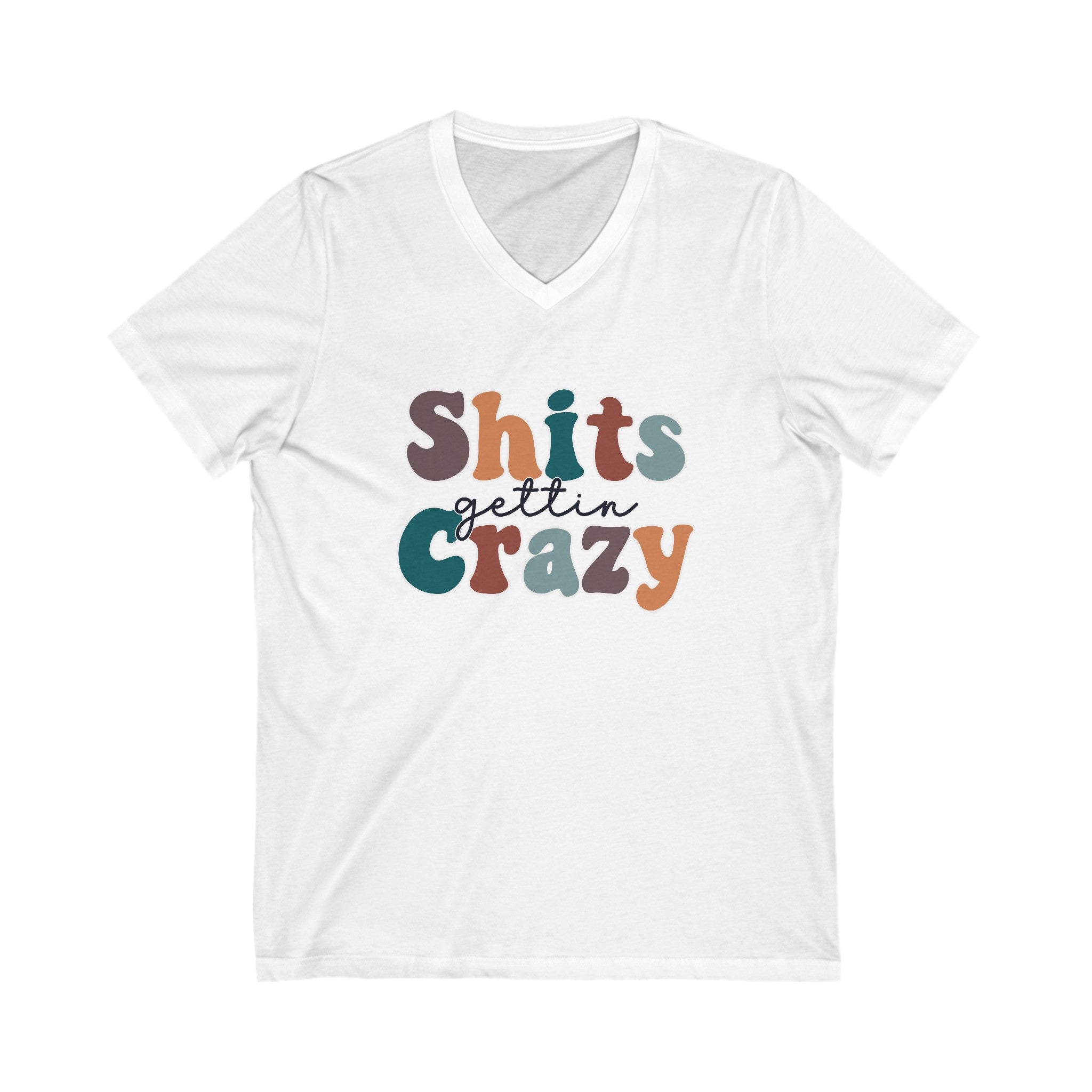 Funny Ladies Vneck TShirt