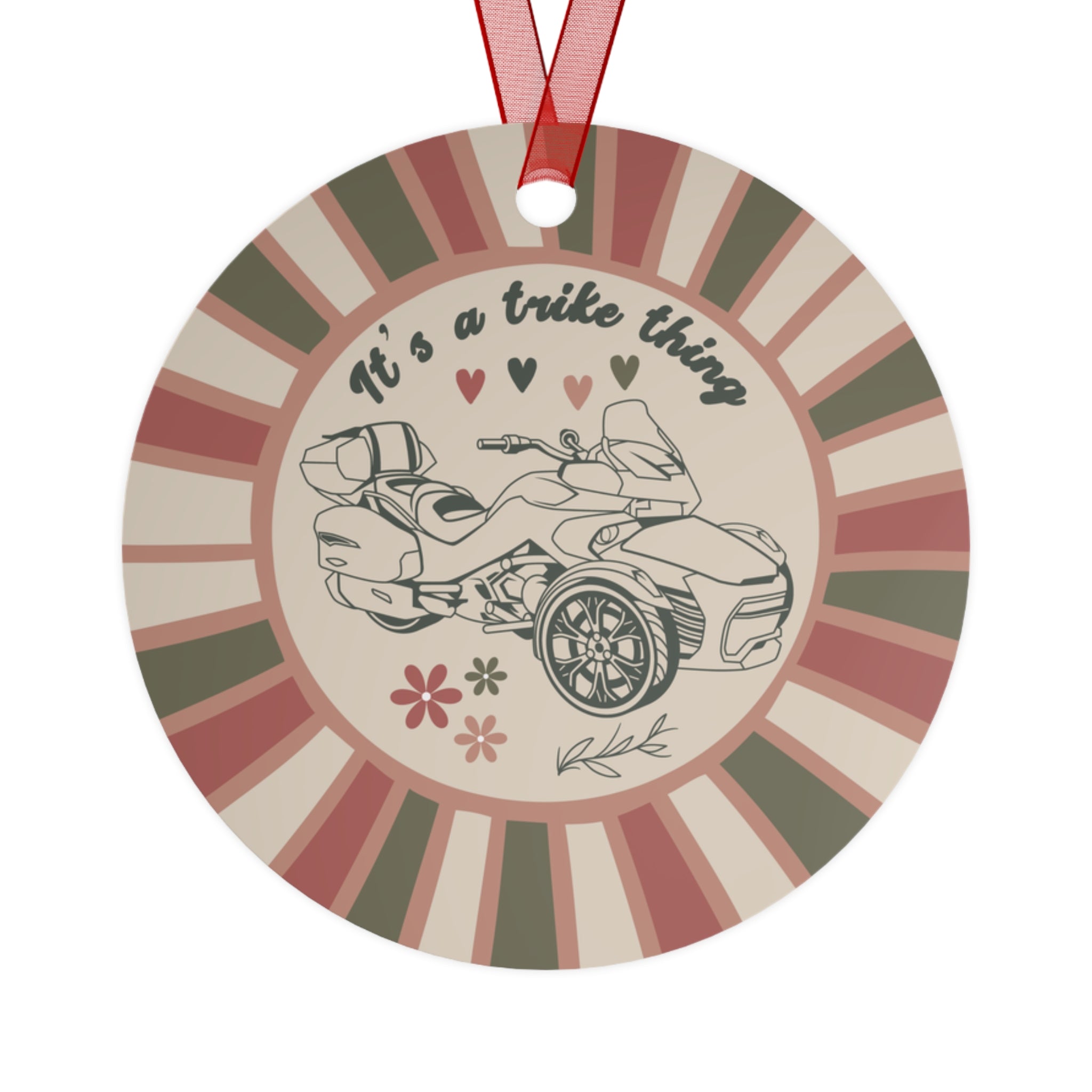 Can-Am Spyder | Ryker Aluminum Christmas Ornament (Customizable)