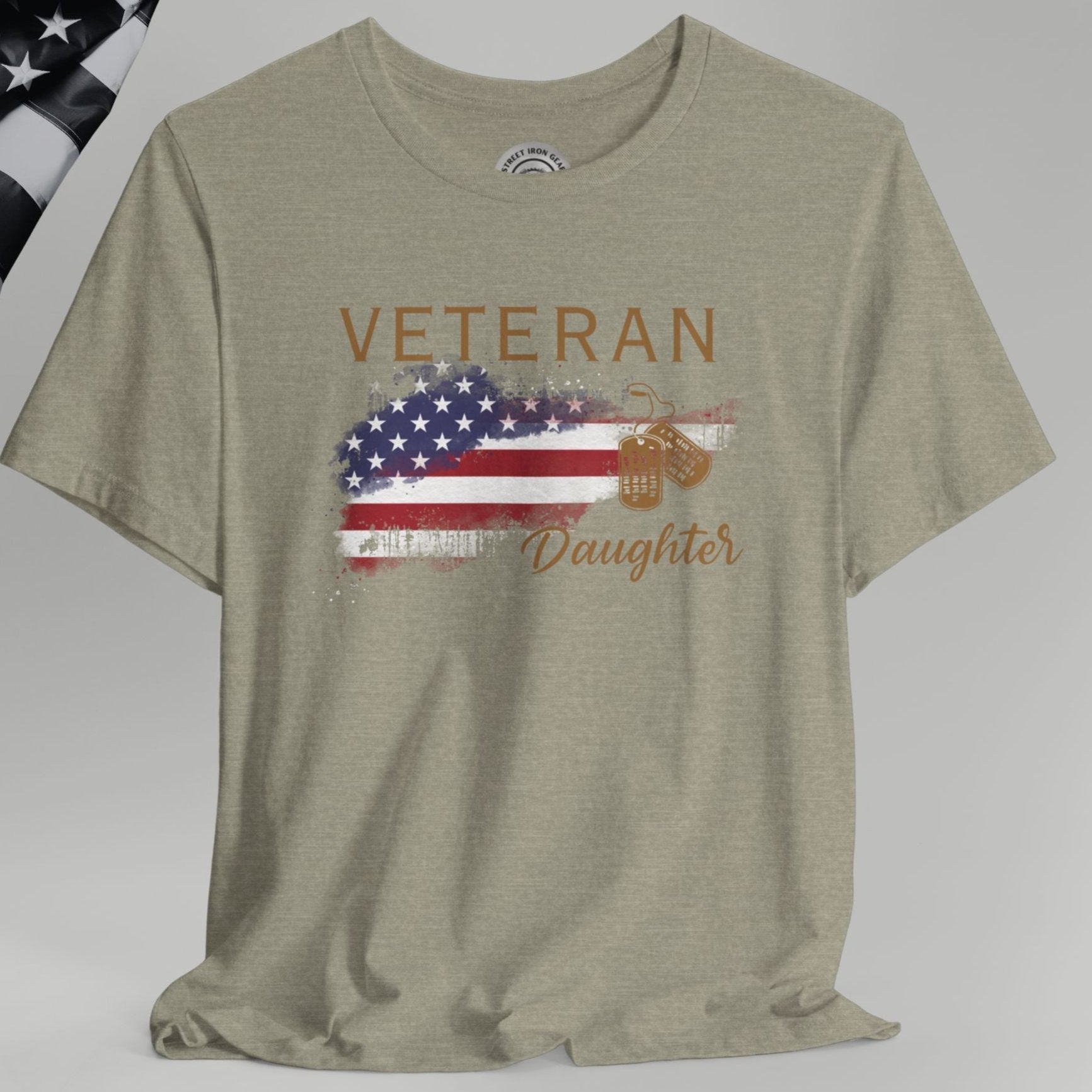 American Veteran Daughter Crew Neck TShirt