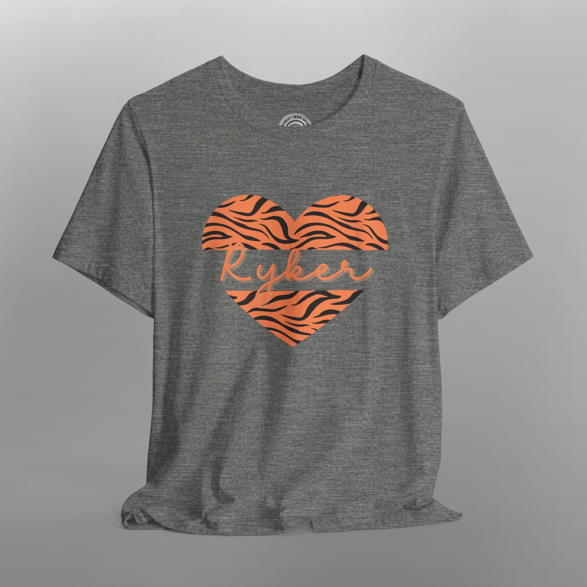 Can-Am Ryker Animal Print Heart Crew Neck TShirt