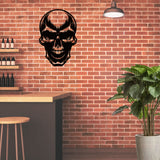 Skull Steel Metal Wall Decor