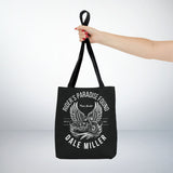 Winged Cruiser Design Biker Memorial - Tote Bag