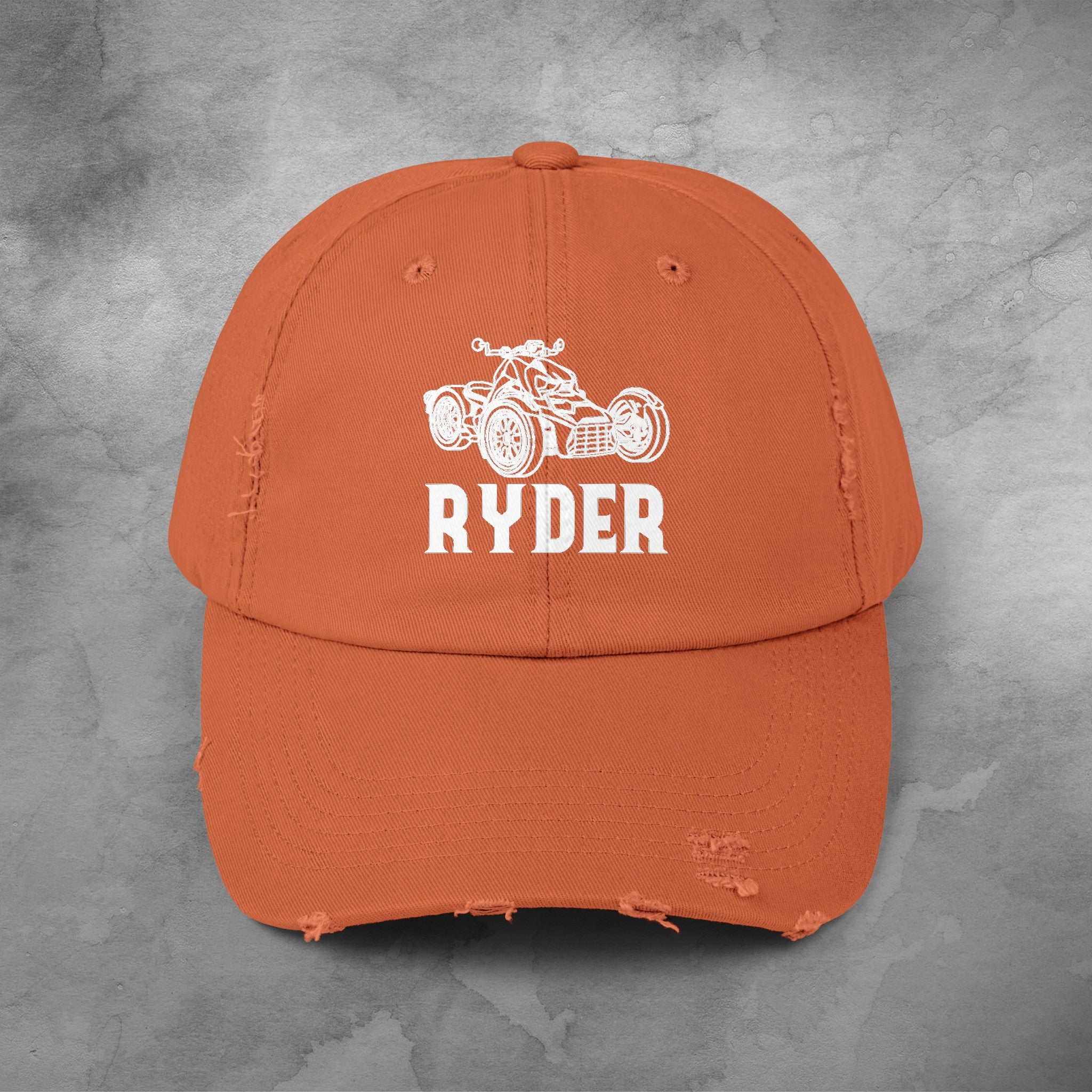 CanAm Ryker Ryder Unisex Distressed Cap