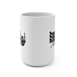 Badass Mama Skull Coffee Mug 15oz