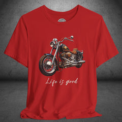 Vintage Harley Motorcycle Culture Crew Neck TShirt